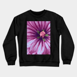 Ultraviolet Flower Purple Nature Crewneck Sweatshirt